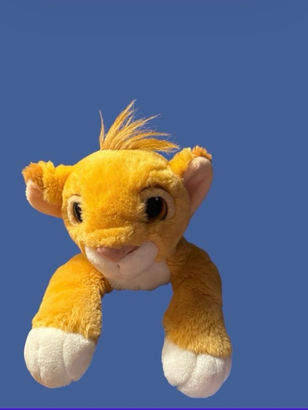 Vintage ~ 1993 ~ Disney~ The Lion King ~ “Floppy” Simba ~ Plush Toy ~ Mattel - Picture 12 of 16